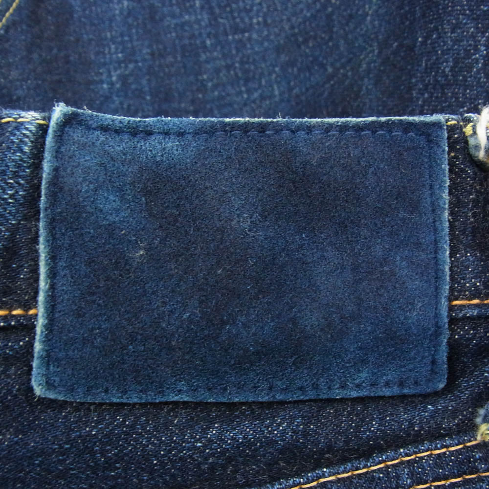 VISVIM ビズビム 20AW 0120205005021 SOCIAL SCULPTURE 01 SLIM RAW ソーシャルスカルプチャー デニム 01 スリム ロウ 13oz デニムパンツ インディゴブルー系 W34【中古】