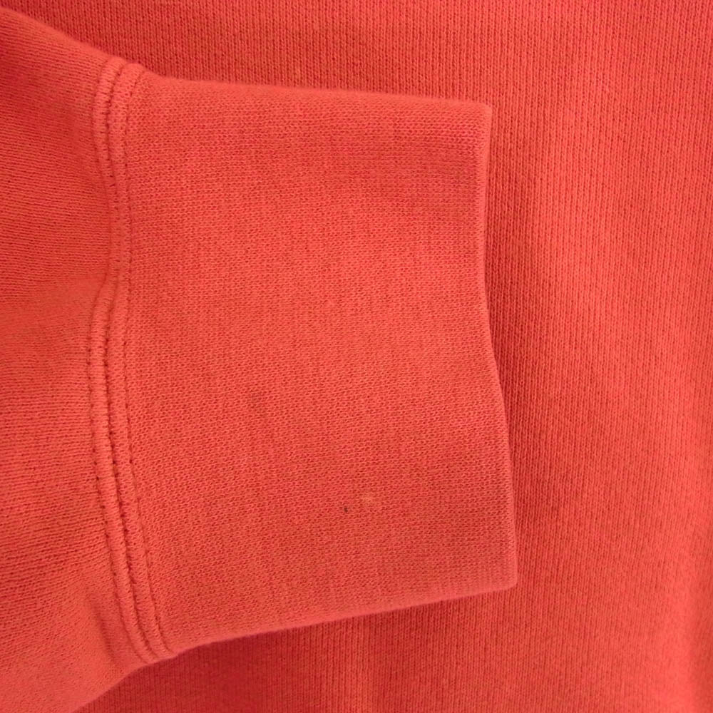 VISVIM ビズビム 17AW 0117205010017 JUMBO CREWNECK L/S VEGGIE DYE ジャンボ クルーネック スウェット 長袖 レッド系 2【美品】【中古】