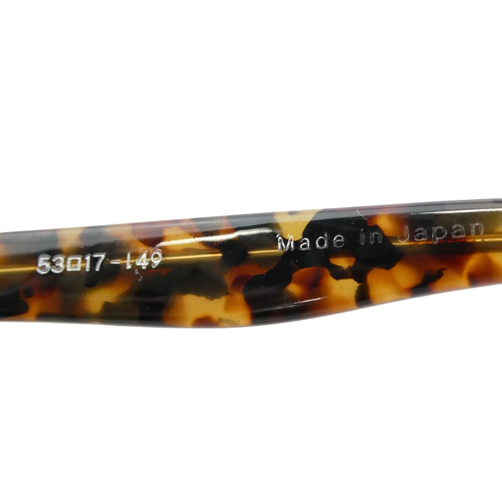 VISVIM ビズビム VA0000192-04 DITA VIATOR SUNGLASSES ディータ マーブル フレーム ウェリントン サングラス 専用レザーケース FIL 購入スタンプ取扱説明書付 フレーム：ブラウン系 53□17-149【中古】