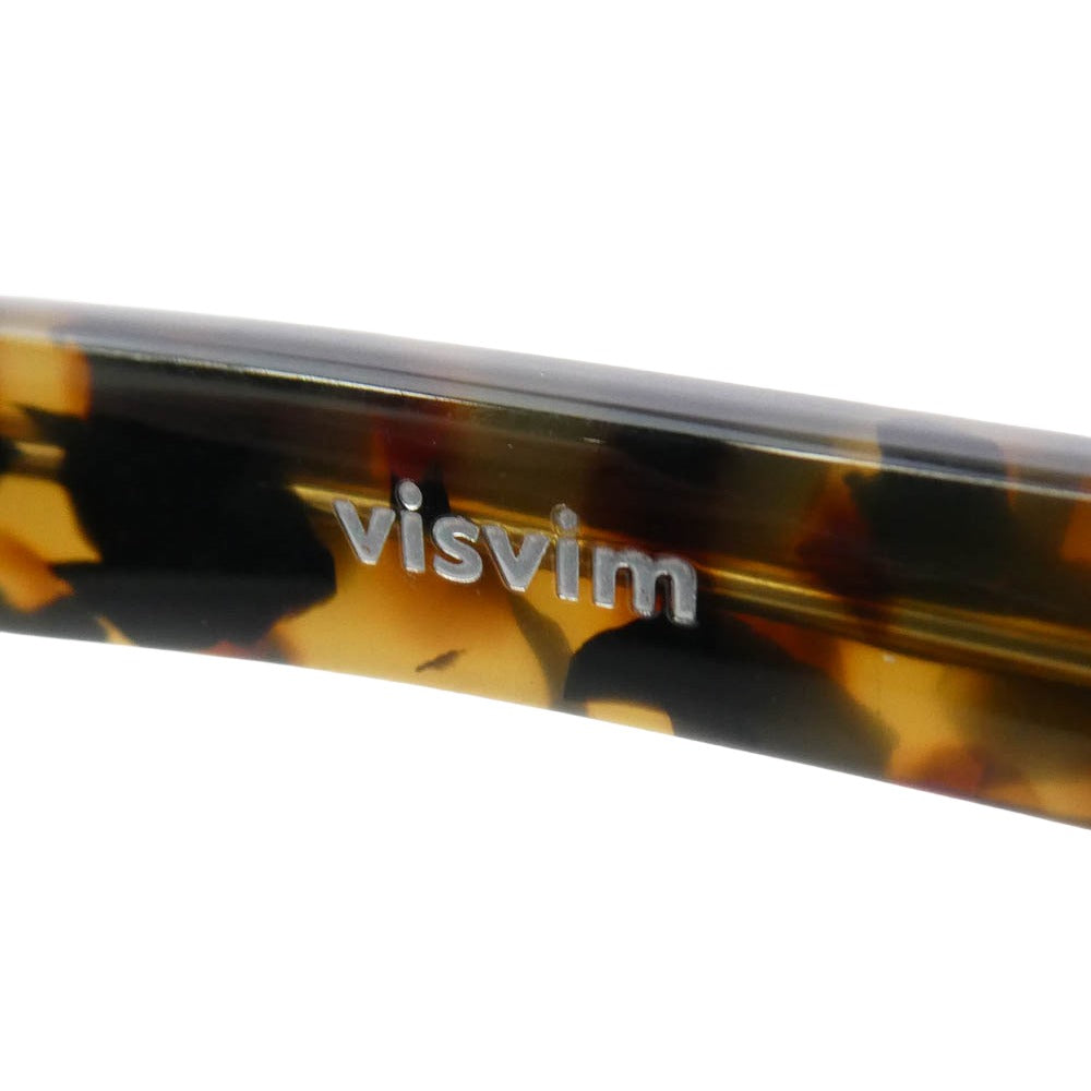 VISVIM ビズビム VA0000192-04 DITA VIATOR SUNGLASSES ディータ マーブル フレーム ウェリントン サングラス 専用レザーケース FIL 購入スタンプ取扱説明書付 フレーム：ブラウン系 53□17-149【中古】