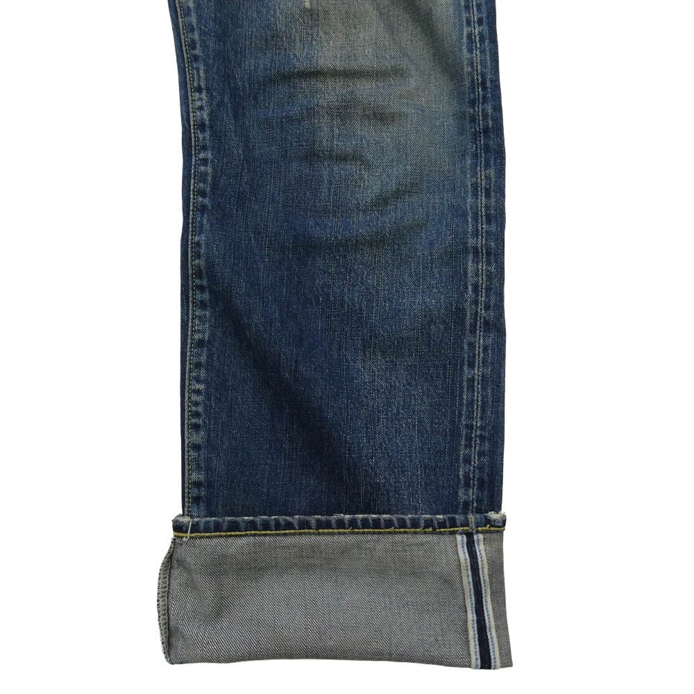 VISVIM ビズビム 19AW 0119205005031 SOCIAL SCULPTURE DRY DENIM-3 INDIGO ソーシャルスカルプチャードライ デニム 13oz ドライ塩縮加工 インディゴ インディゴブルー系 L 3【中古】