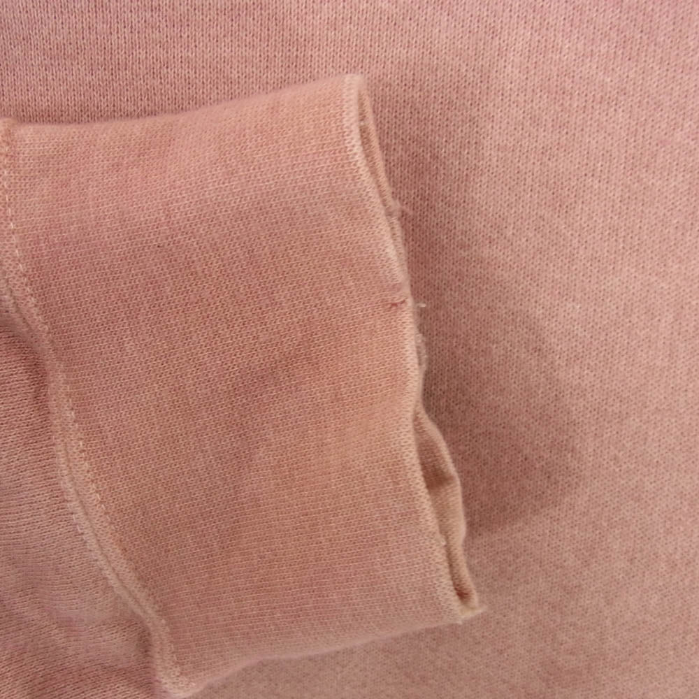 VISVIM ビズビム 22AW 0122205010010 JUMBO SB SWEAT L/S (U.D.) GARMENT DYE DAMAGED 加工 ジャンボ クルーネック スウェット 長袖 ガーメントダイ ユーズド加工 レッド系 2【極上美品】【中古】