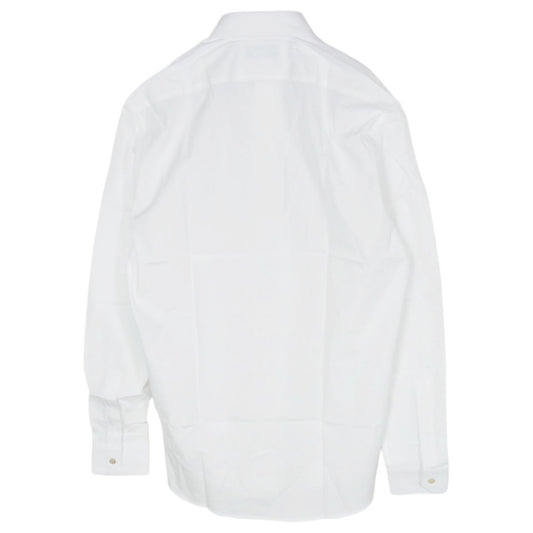 SAINT LAURENT サンローラン 638427 Y217W ユニフォーム プレーン 長袖 ドレスシャツ ホワイト系 37【中古】