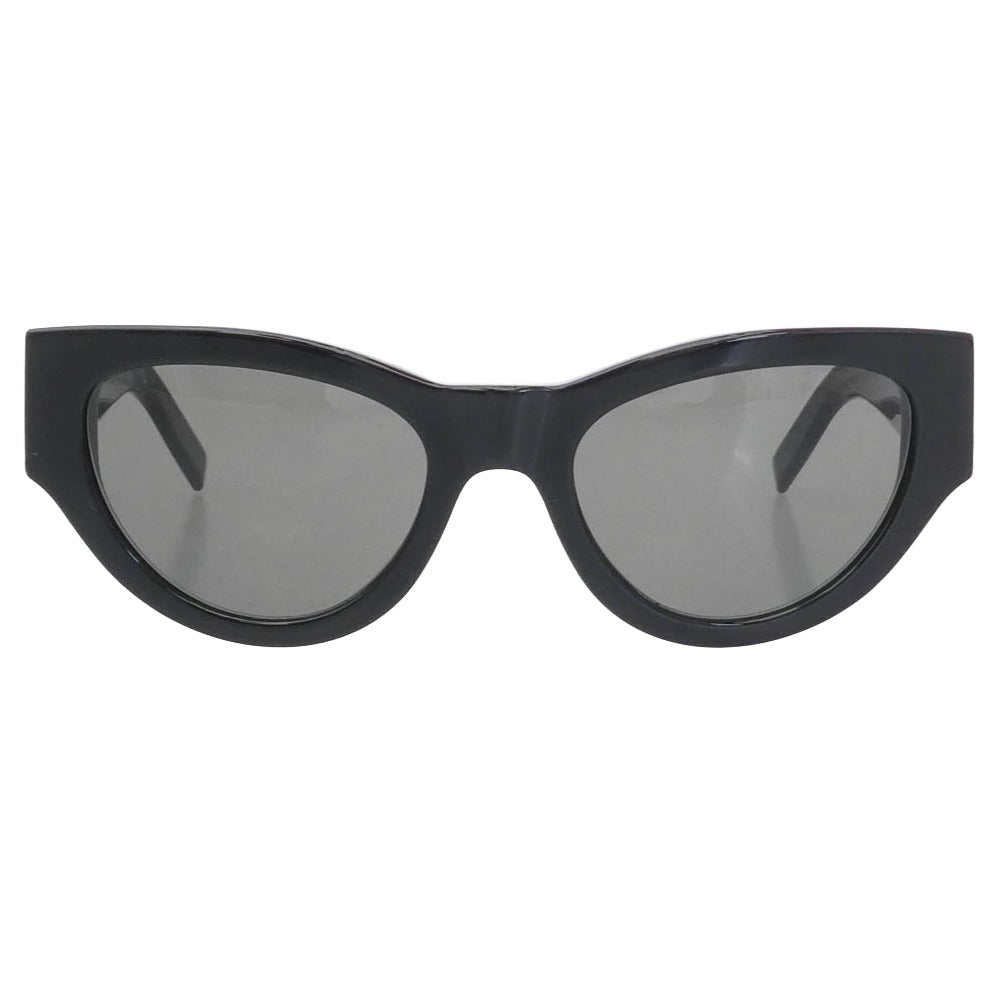 SAINT LAURENT サンローラン イタリア製 M94 YSLロゴテンプル サングラス ブラック系 53□20-145【極上美品】【中古】