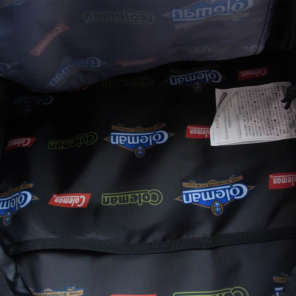 コールマン CBB7031 125th 125周年 ウォーカー33 エコファー オールドロゴ 25L リュックサック バックパック ブラック系【中古】