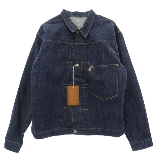 STANDARD CALIFORNIA スタンダードカリフォルニア 2026年モデル SD Denim Jacket S996 WW II One Wash デニムジャケット ワンウォッシュ インディゴブルー系 W42【極上美品】【中古】