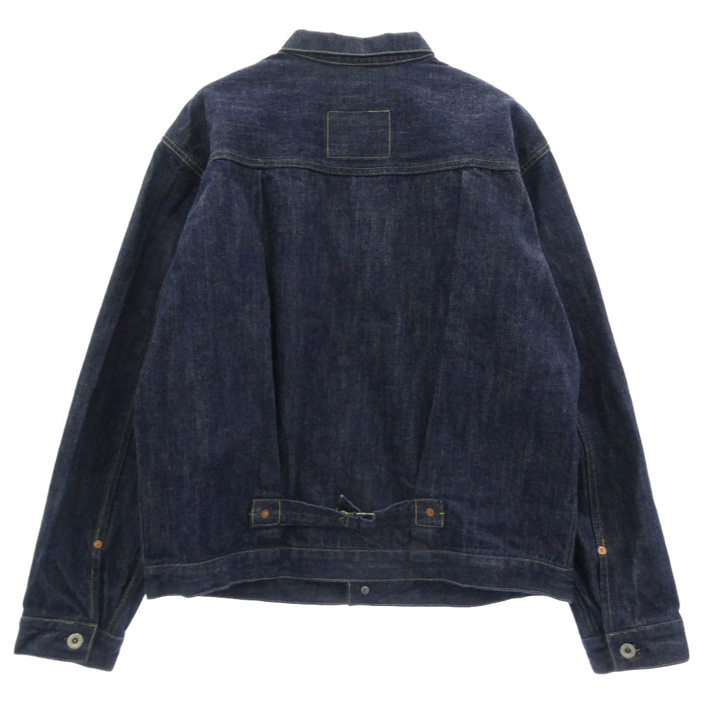 STANDARD CALIFORNIA スタンダードカリフォルニア 2026年モデル SD Denim Jacket S996 WW II One Wash デニムジャケット ワンウォッシュ インディゴブルー系 W42【極上美品】【中古】
