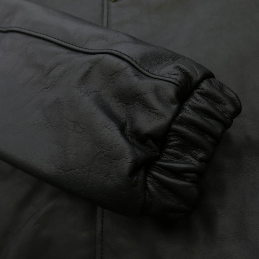 schott ショット 7825950054 LEATHER COACH JACKET クローム鞣し カウレザー コーチジャケット ブラック系 M【美品】【中古】