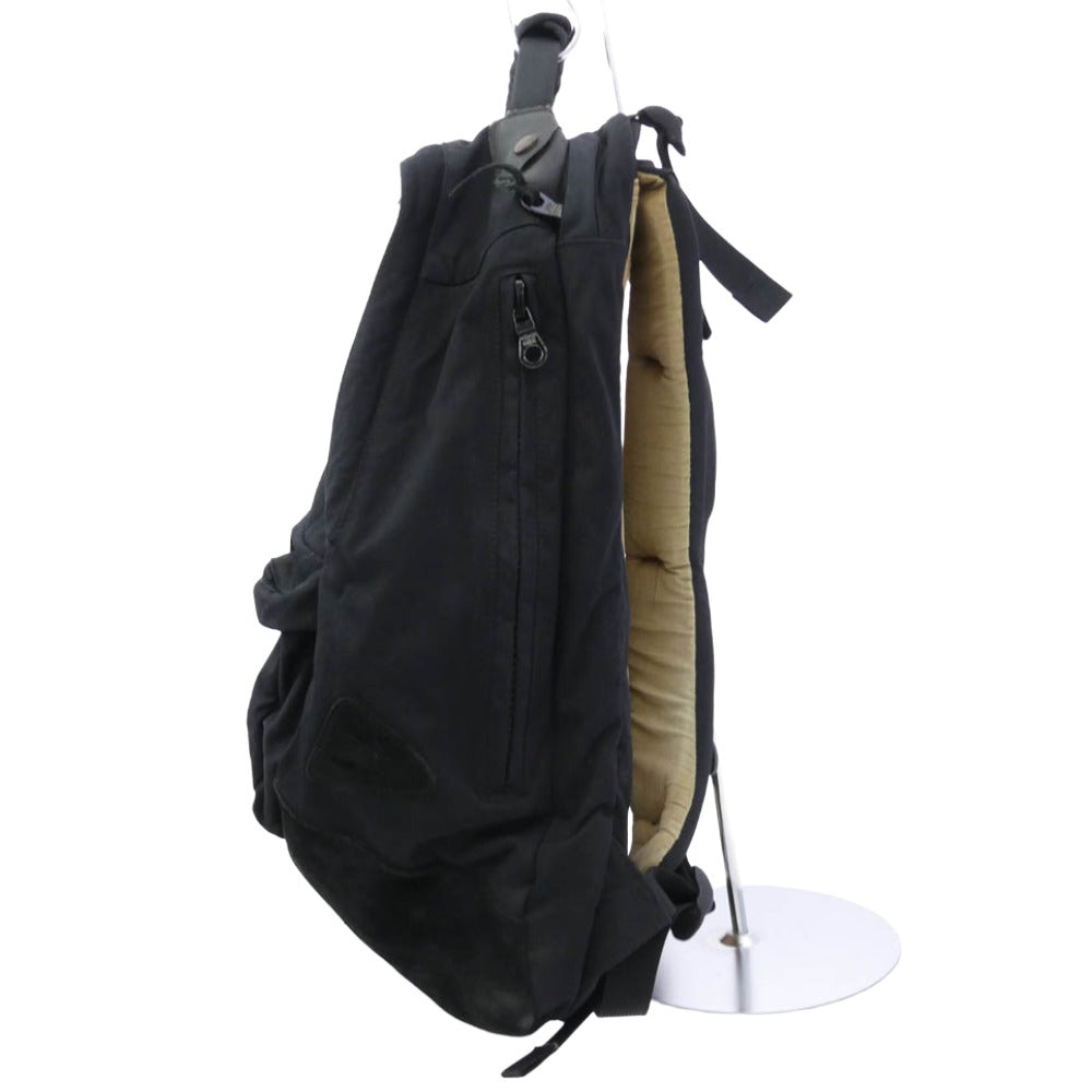 VISVIM ビズビム LAMINA 20L コーデュロイ切替 リュック バックパック ブラック系【中古】