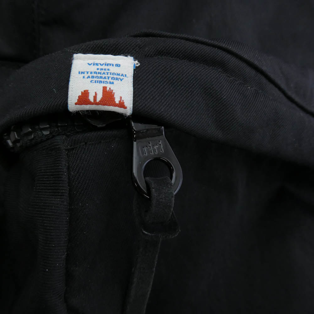 VISVIM ビズビム LAMINA 20L コーデュロイ切替 リュック バックパック ブラック系【中古】