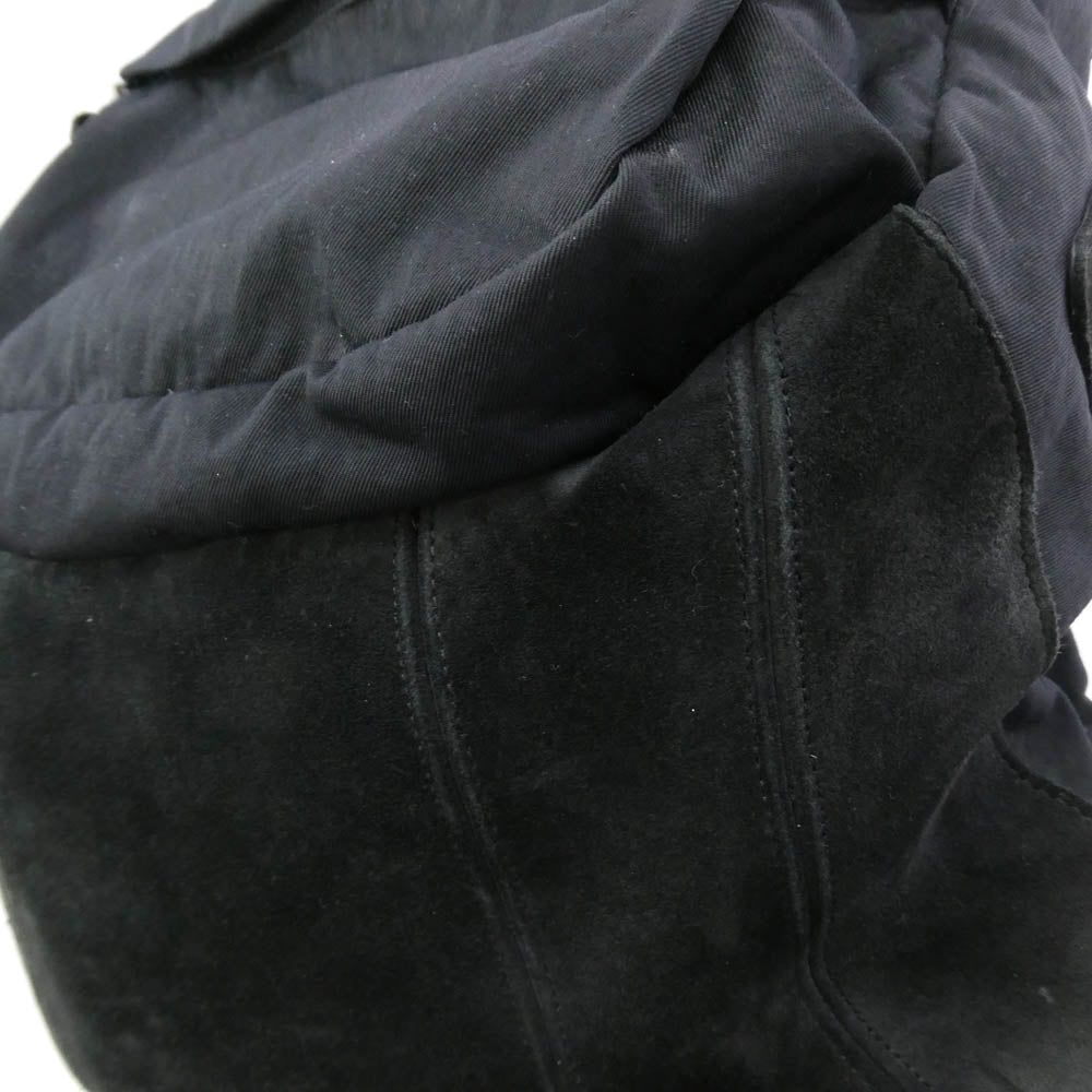 VISVIM ビズビム LAMINA 20L コーデュロイ切替 リュック バックパック ブラック系【中古】