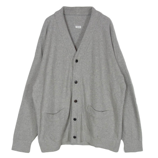 VISVIM ビズビム 22SS 0122105010023 SELMER LONG CARDIGAN (C/WS PILE) セルマー ロング カーディガン グレー系 3【中古】
