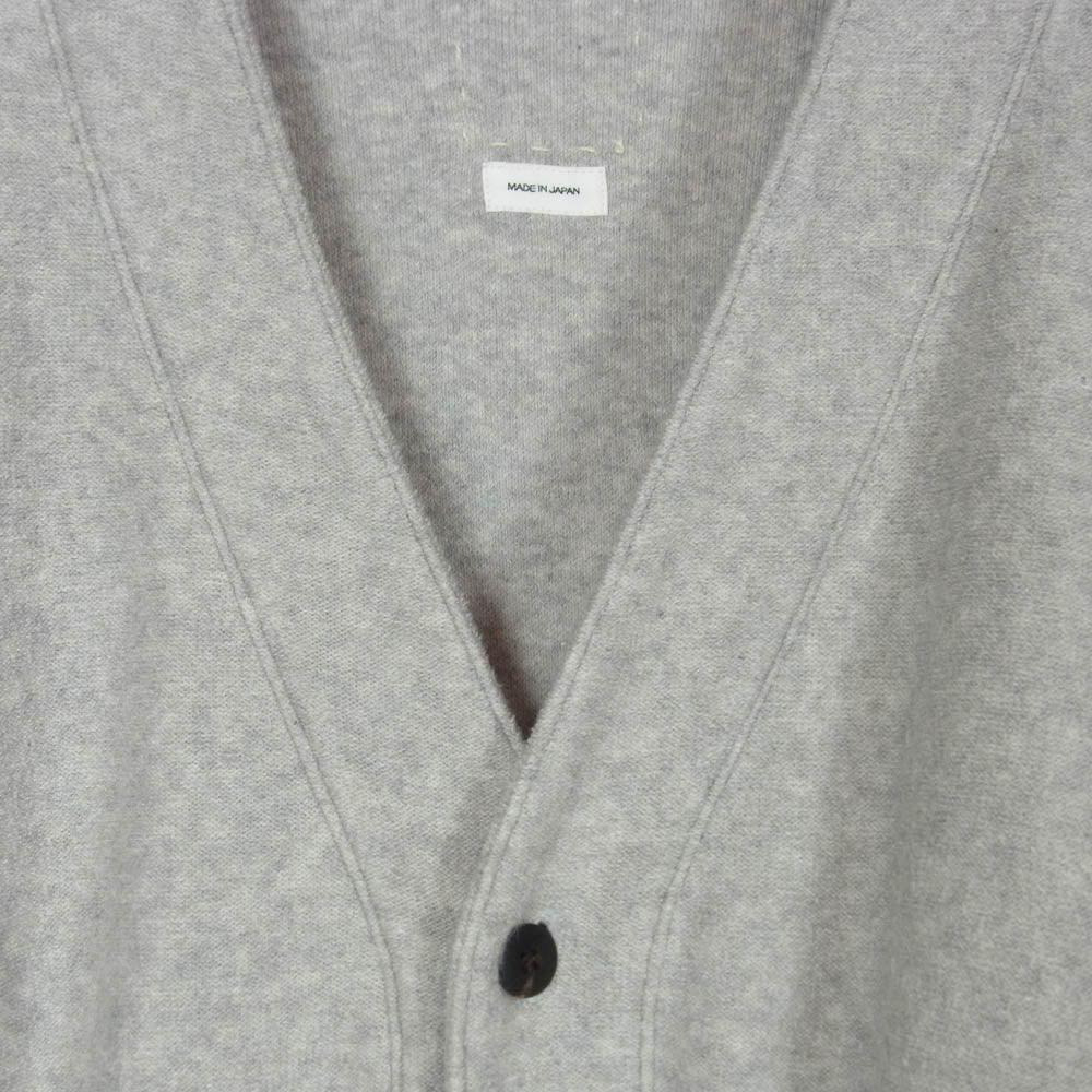 VISVIM ビズビム 22SS 0122105010023 SELMER LONG CARDIGAN (C/WS PILE) セルマー ロング カーディガン グレー系 3【中古】