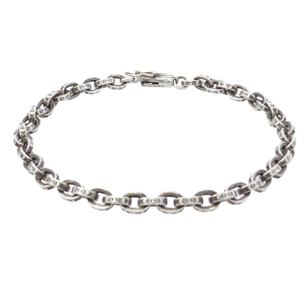 CHROME HEARTS クロムハーツ（原本無） PAPER CHAIN ペーパーチェーン ブレスレット 8inchi 8インチ シルバー系【中古】