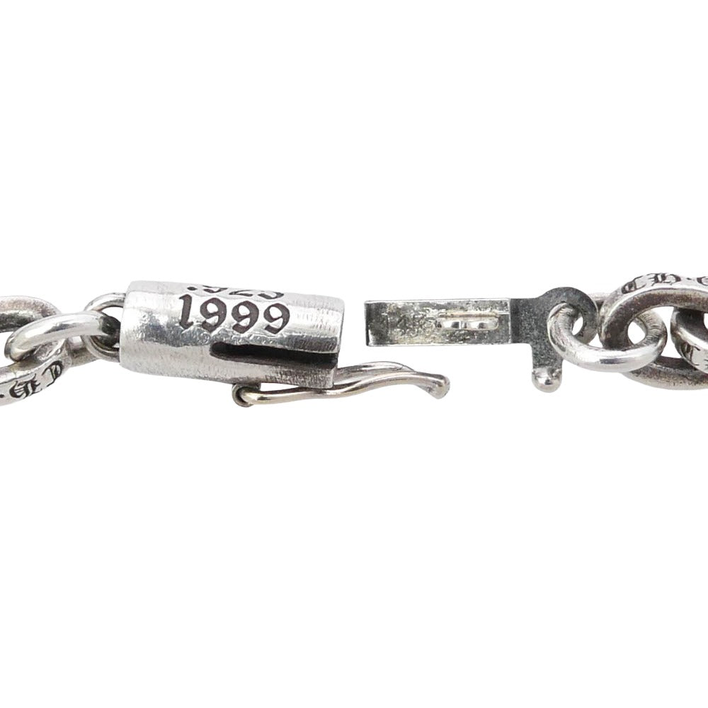 CHROME HEARTS クロムハーツ（原本無） PAPER CHAIN ペーパーチェーン ブレスレット 8inchi 8インチ シルバー系【中古】