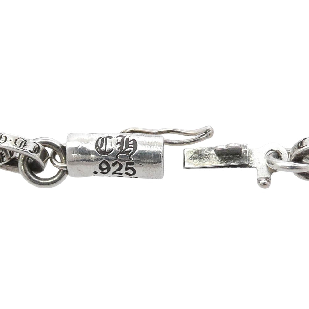 CHROME HEARTS クロムハーツ（原本無） PAPER CHAIN ペーパーチェーン ブレスレット 8inchi 8インチ シルバー系【中古】