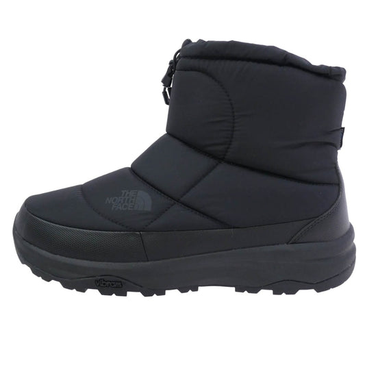 THE NORTH FACE ノースフェイス NF52273 Nuptse Bootie Short ヌプシ ブーティ ショート スノーブーツ ブラック系 28cm【極上美品】【中古】