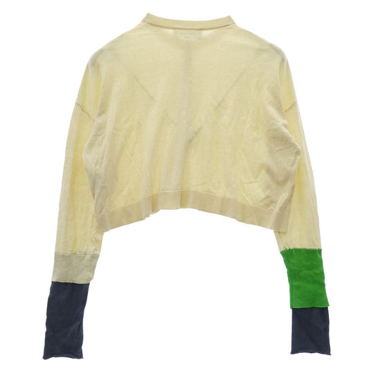 ENFOLD エンフォルド 300HS270-0930 LAYERED-CARDIGAN レイヤード カーディガン オフホワイト系 38【中古】