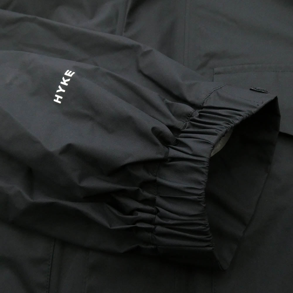 HYKE ハイク 241-17439 301 PERTEX WEP JACKET パーテックス ナイロン ジャケット ブラック系 M【美品】【中古】