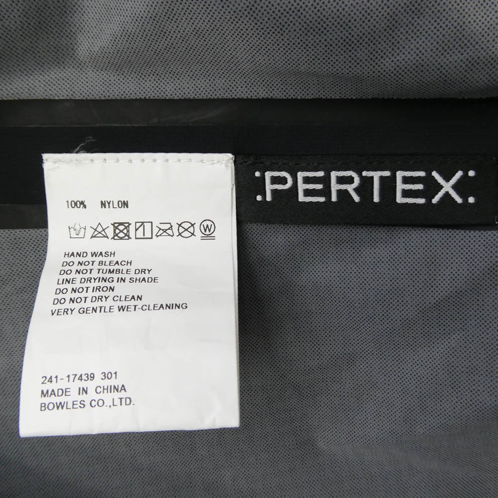 HYKE ハイク 241-17439 301 PERTEX WEP JACKET パーテックス ナイロン ジャケット ブラック系 M【美品】【中古】
