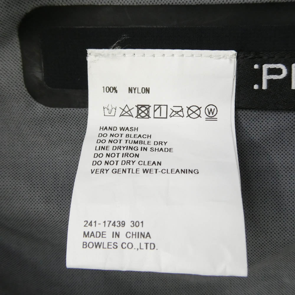 HYKE ハイク 241-17439 301 PERTEX WEP JACKET パーテックス ナイロン ジャケット ブラック系 M【美品】【中古】
