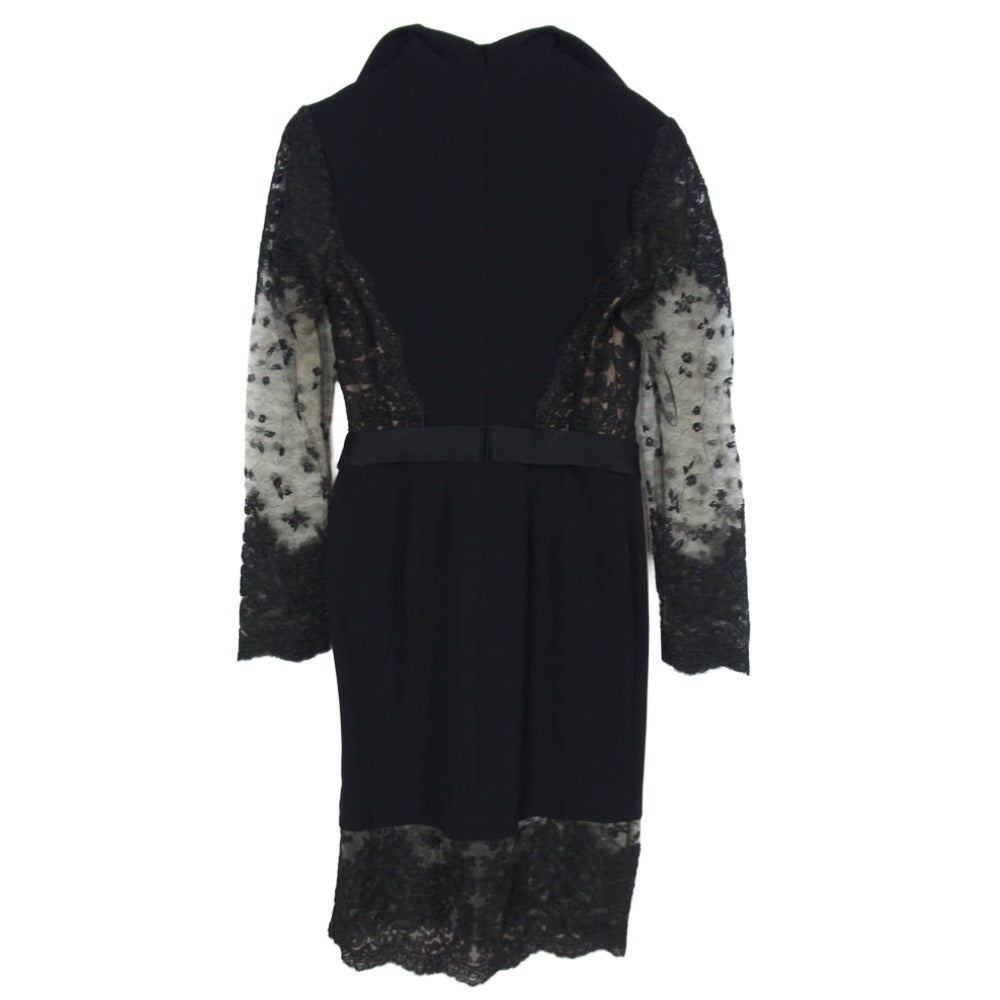TADASHI SHOJI タダシショージ スパンコール ベルテッド ワンピース