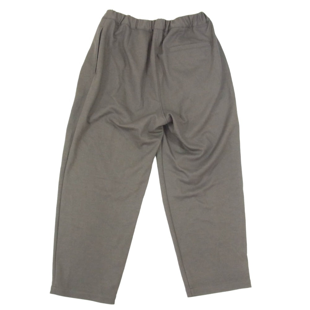 STILL BY HAND スティルバイハンド CS04253 Wool Jersey Two Tuck Pants ウール ジャージー ツータック パンツ グレー系 48【中古】