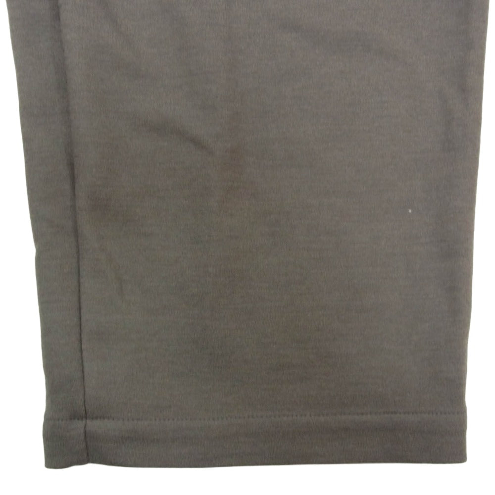 STILL BY HAND スティルバイハンド CS04253 Wool Jersey Two Tuck Pants ウール ジャージー ツータック パンツ グレー系 48【中古】