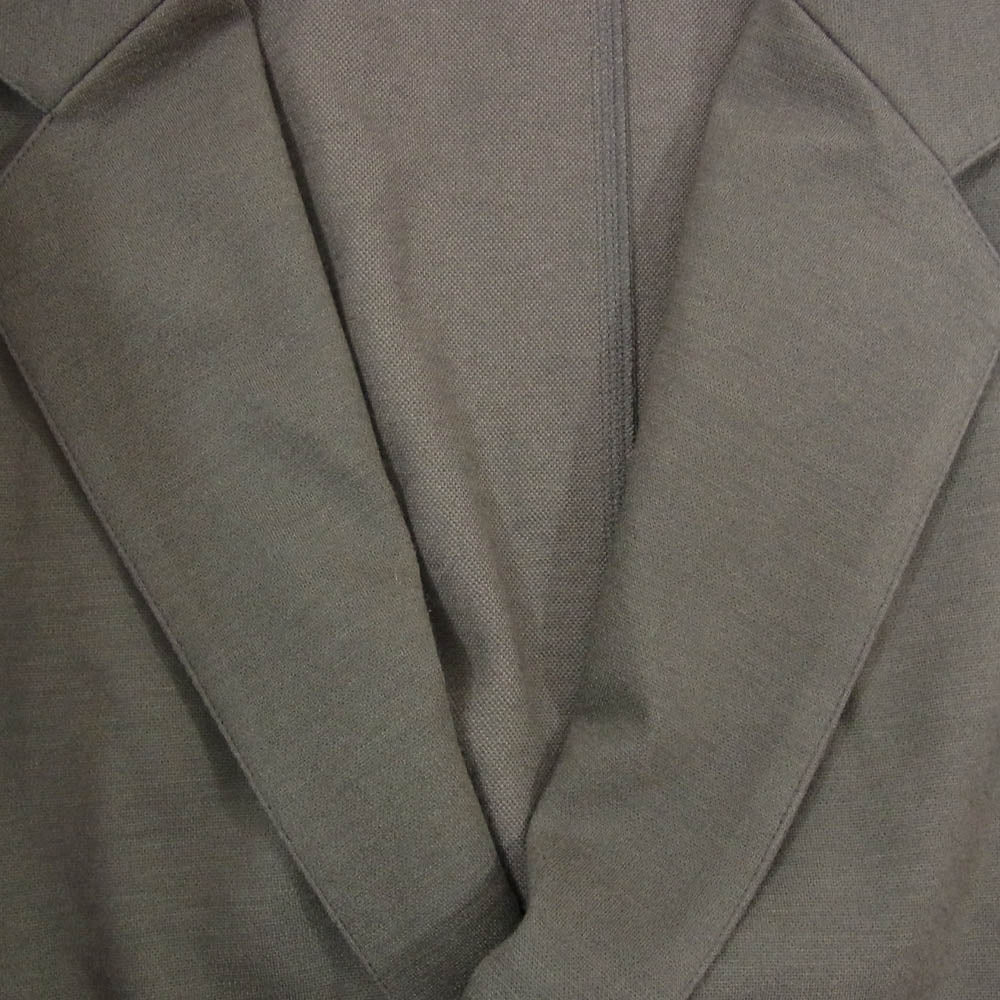 STILL BY HAND スティルバイハンド CS03253 Wool Jersey Jacket ウール ジャージー ダブルブレスト ジャケット グレー系 50【中古】