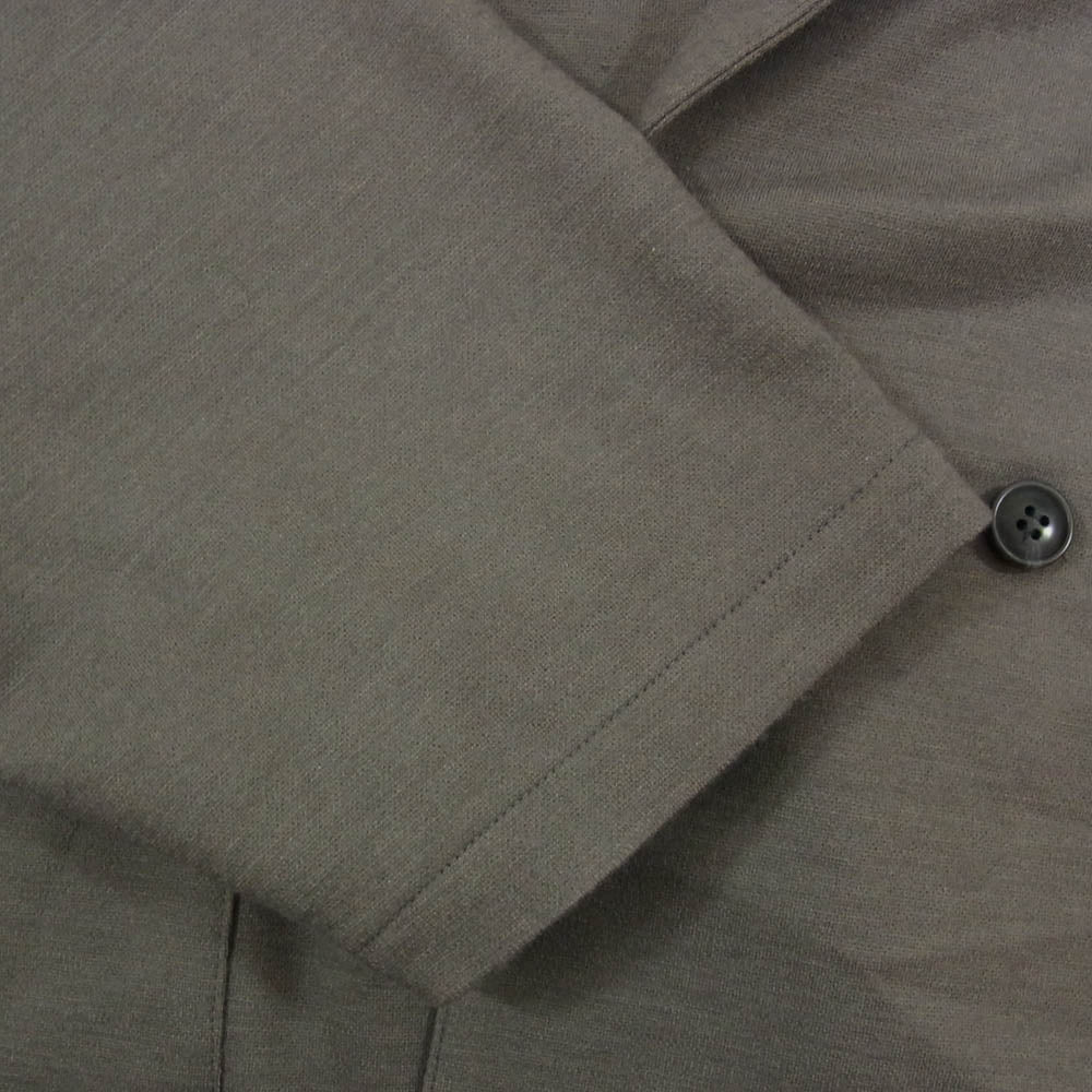 STILL BY HAND スティルバイハンド CS03253 Wool Jersey Jacket ウール ジャージー ダブルブレスト ジャケット グレー系 50【中古】