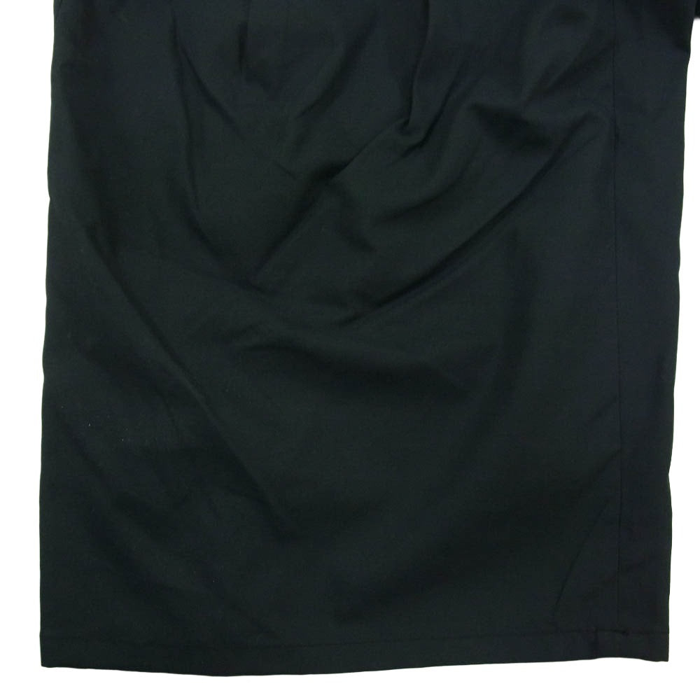 SHINYAKOZUKA シンヤコヅカ 2601SK55 COTTON DOUBLE WEAVE コットン ダブル ウェーブ ハイバギー パンツ ブラック系 S【美品】【中古】