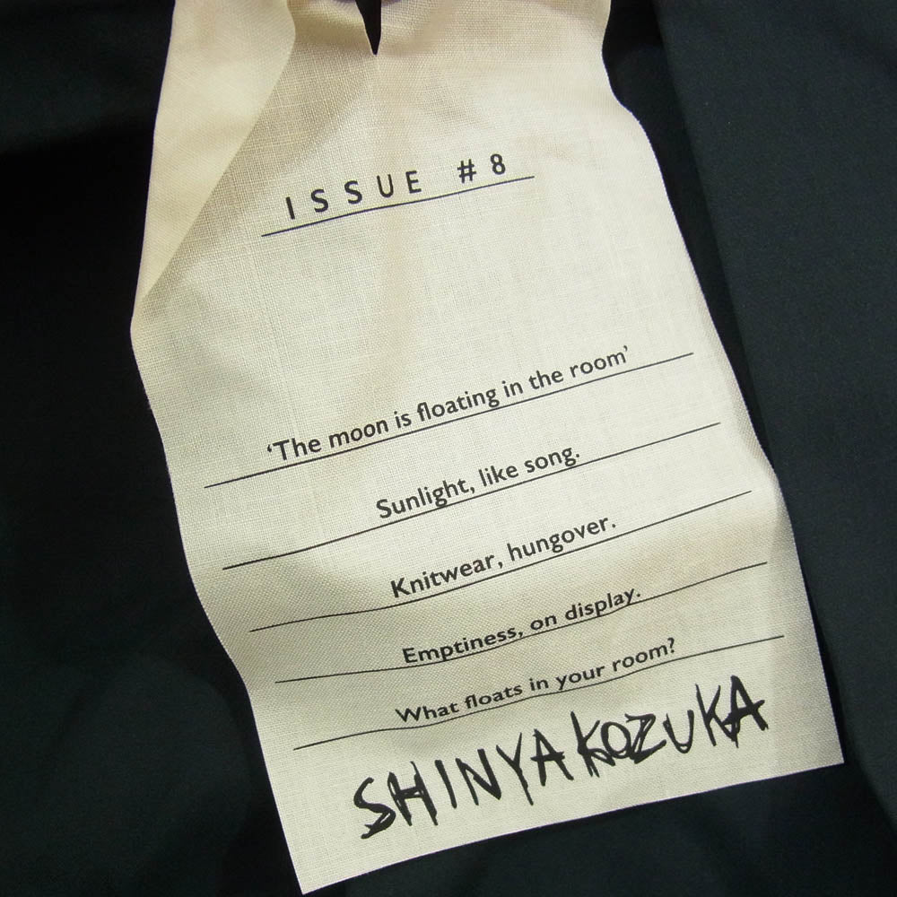 SHINYAKOZUKA シンヤコヅカ 2601SK55 COTTON DOUBLE WEAVE コットン ダブル ウェーブ ハイバギー パンツ ブラック系 S【美品】【中古】