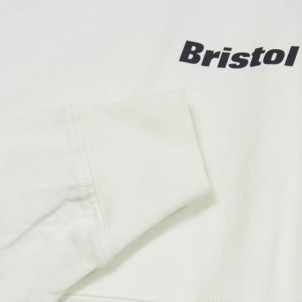 F.C.R.B. エフシーアールビー 23SS FCRB-230070 F.C.Real Bristol FCRB エフシーレアルブリストル BIG LOGO L/S TEAM BAGGY TEE ロングスリーブ チームバギー ビッグ ロゴ 長袖 Tシャツ ロンT カットソー ホワイト系 S【中古】