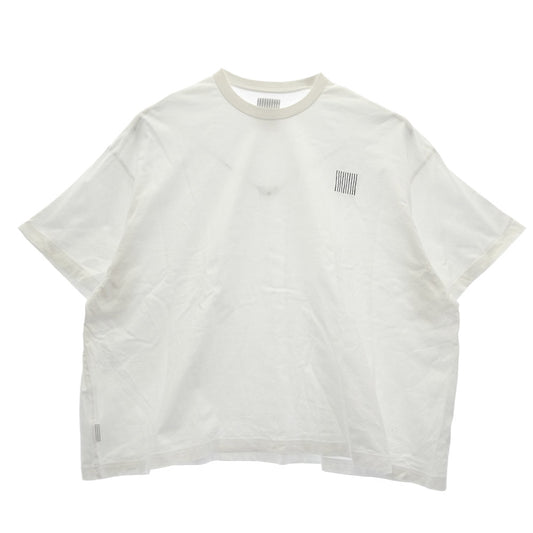 エスエフシー Stripes For Creative ストライプ フォー クリエイティブ SUPER BIG FLAT スーパー ビッグ フラット 半袖 Tシャツ ホワイト系 L【中古】