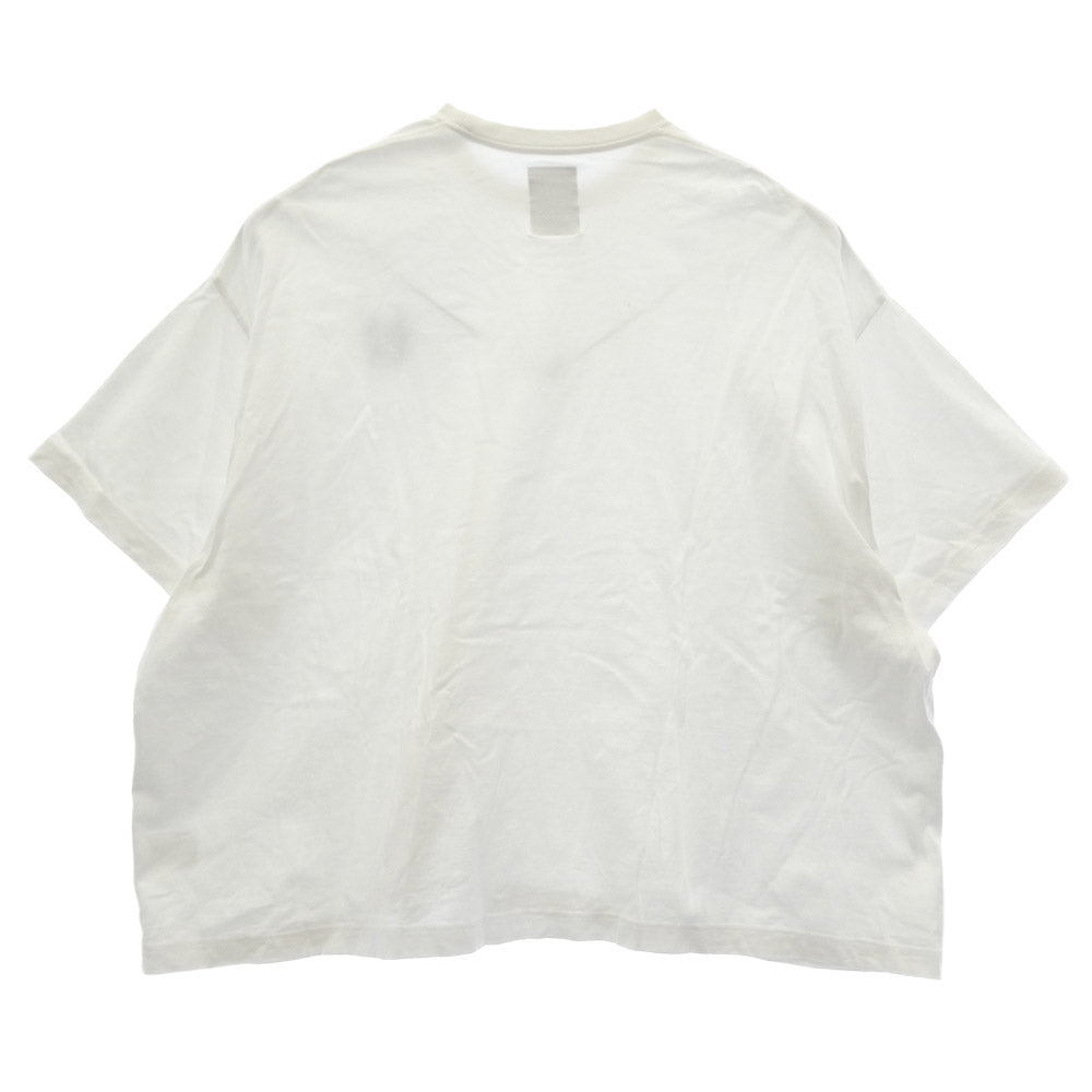 エスエフシー Stripes For Creative ストライプ フォー クリエイティブ SUPER BIG FLAT スーパー ビッグ フラット 半袖 Tシャツ ホワイト系 L【中古】