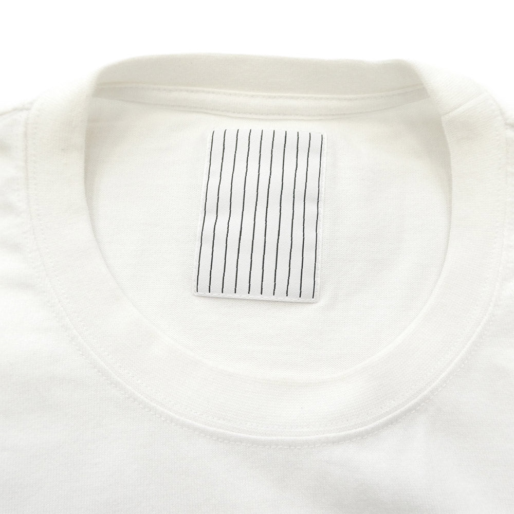エスエフシー Stripes For Creative ストライプ フォー クリエイティブ SUPER BIG FLAT スーパー ビッグ フラット 半袖 Tシャツ ホワイト系 L【中古】