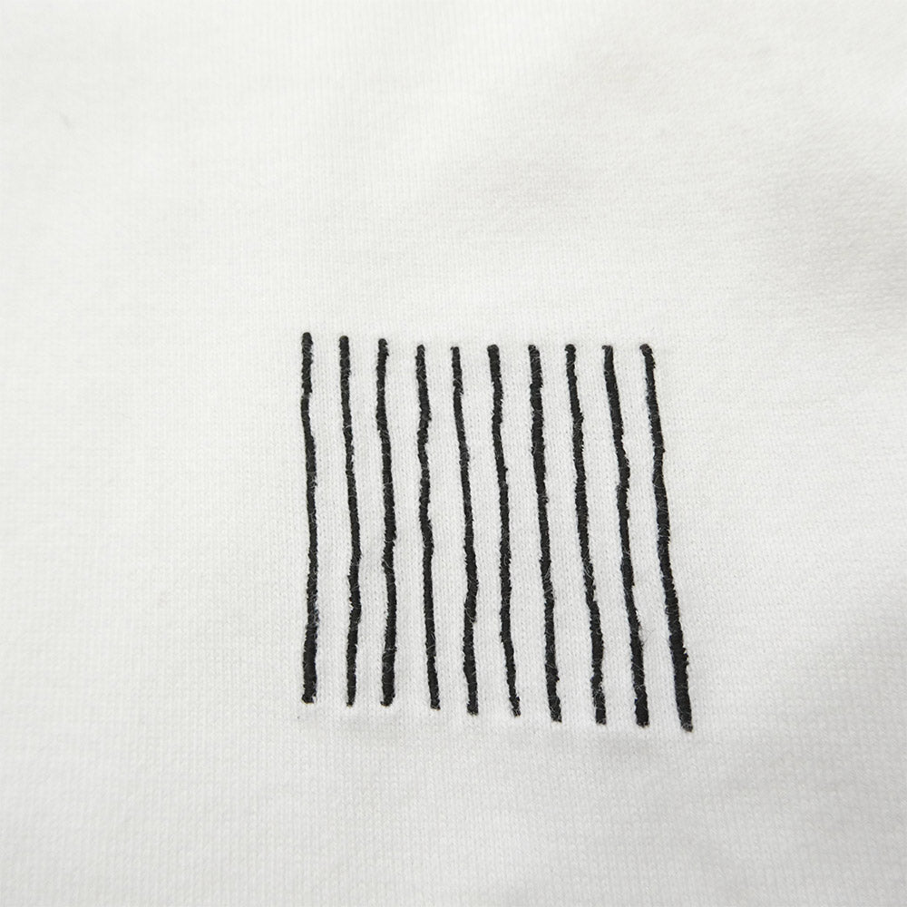 エスエフシー Stripes For Creative ストライプ フォー クリエイティブ SUPER BIG FLAT スーパー ビッグ フラット 半袖 Tシャツ ホワイト系 L【中古】