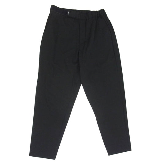 GRAPHPAPER グラフペーパー GM223-40054B Typewriter Chef Pants テーパード シェフ パンツ ブラック系 F【中古】