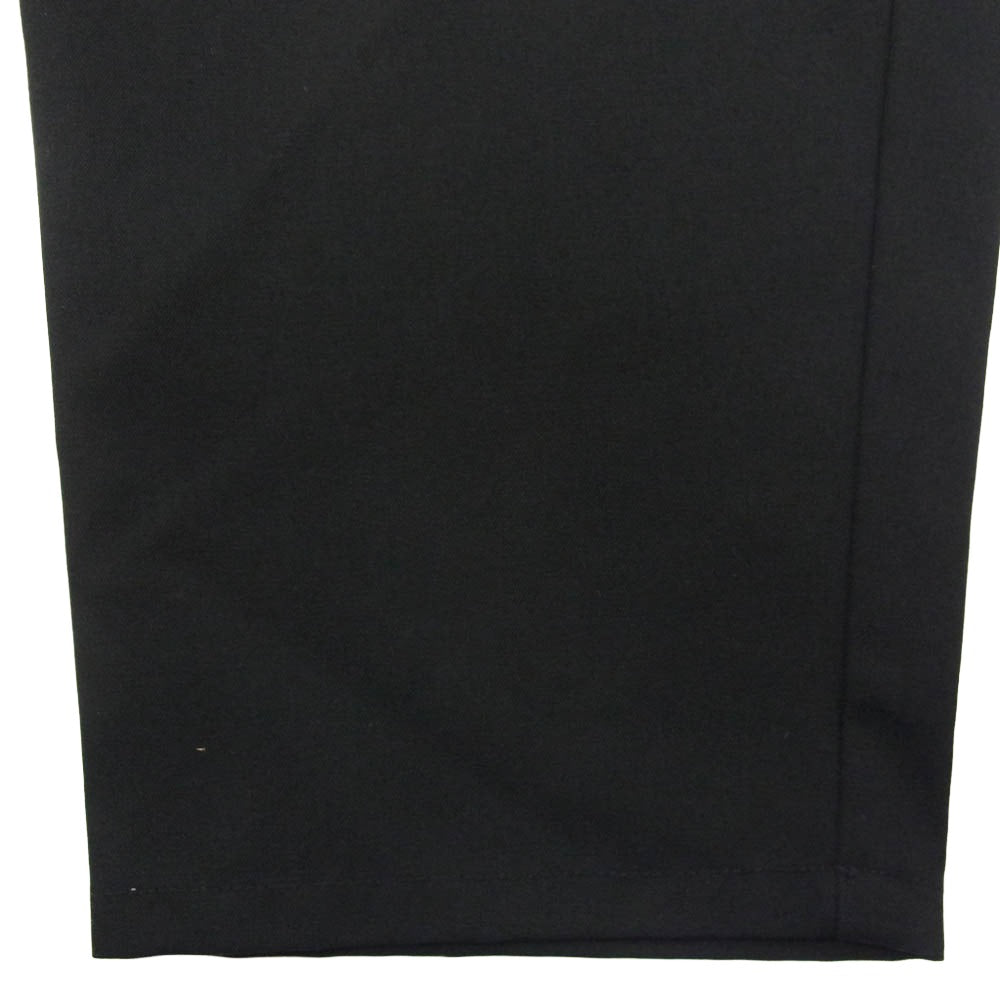 GRAPHPAPER グラフペーパー GM223-40054B Typewriter Chef Pants テーパード シェフ パンツ ブラック系 F【中古】