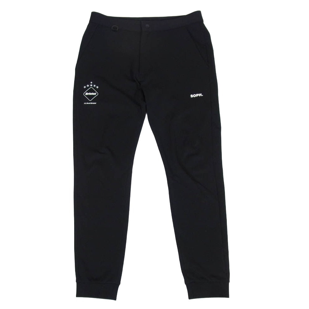 F.C.R.B. エフシーアールビー 24SS FCRB-240004 F.C.Real Bristol FCRB エフシーレアルブリストル PDK RIBBED PANTS リブ トラック パンツ ブラック系 M【中古】