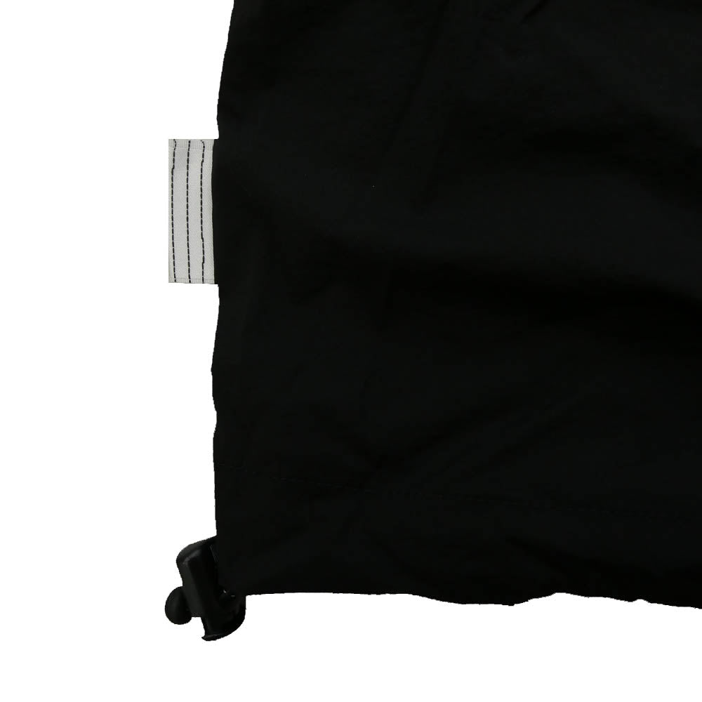 エスエフシー Stripes For Creative ストライプ フォー クリエイティブ HALF ZIP NYLON SHIRT ハーフ ジップ 半袖 シャツ ブラック系 L【中古】