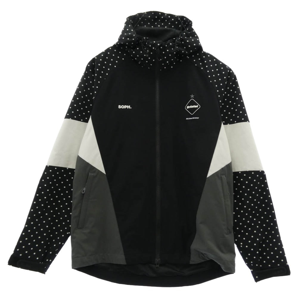 F.C.R.B. エフシーアールビー 21SS FCRB-210010 F.C.Real Bristol FCRB エフシーレアルブリストル MULTI PATTERN JACKET ドット マルチ パターン ジャケット ブルゾン ブラック系 S【中古】
