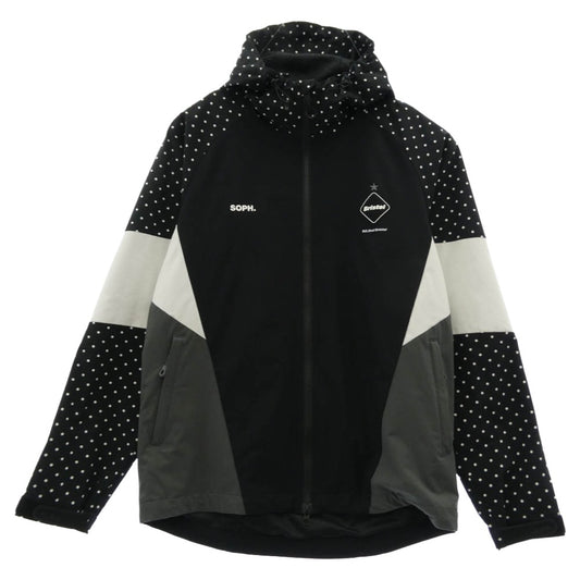 F.C.R.B. エフシーアールビー 21SS FCRB-210010 F.C.Real Bristol FCRB エフシーレアルブリストル MULTI PATTERN JACKET ドット マルチ パターン ジャケット ブルゾン ブラック系 S【中古】