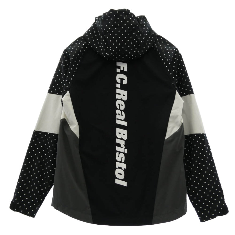F.C.R.B. エフシーアールビー 21SS FCRB-210010 F.C.Real Bristol FCRB エフシーレアルブリストル MULTI PATTERN JACKET ドット マルチ パターン ジャケット ブルゾン ブラック系 S【中古】