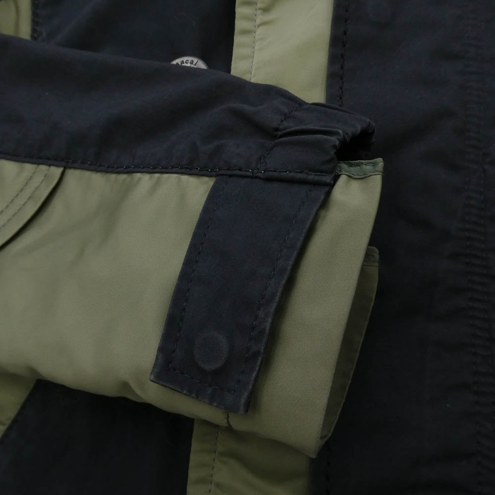 Sacai サカイ 21AW SCM-035 MILITARY COAT ミリタリー コート カーキ系 ネイビー系 1【中古】