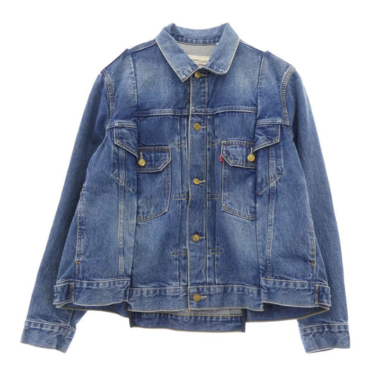 Sacai サカイ 25SS 25-03708M Denim Jacket デニム ジャケット インディゴブルー系 M【中古】
