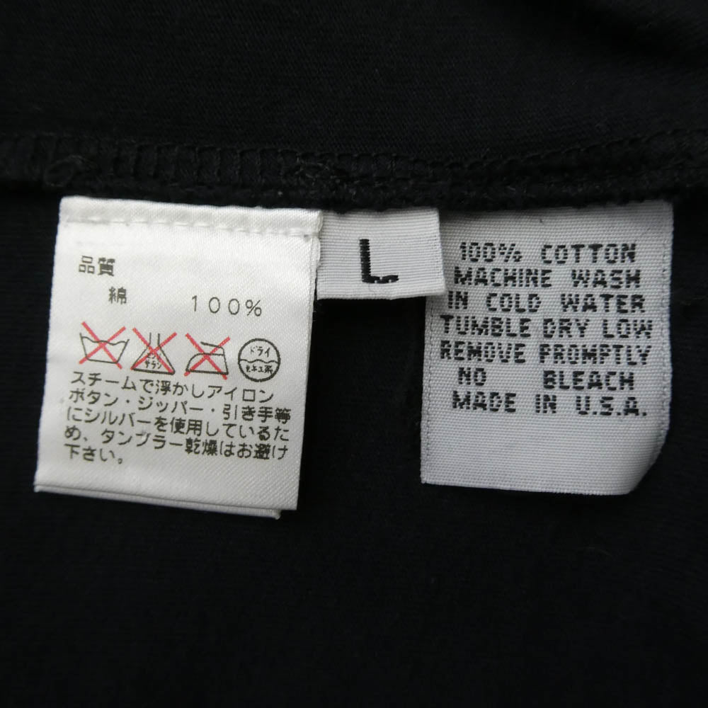 CHROME HEARTS クロムハーツ（原本無） クロスボールボタン ホースシュープリント 長袖 ポロシャツ ダークネイビー系 L【中古】