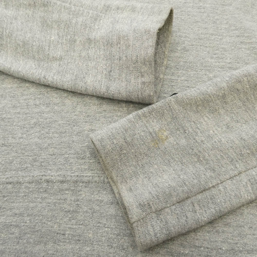 CHROME HEARTS クロムハーツ（原本無） ダガーハーフジップ 袖クロスパッチ パーカー フーディー グレー系 S【中古】