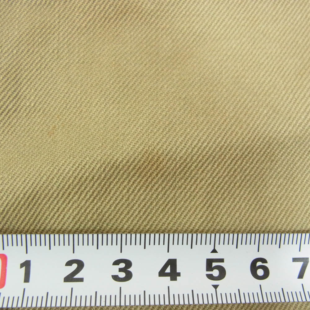 ヴィンテージ 50s 60s French Army フランス軍 M52 後期 ツータック チノパンツ ベージュ系 23【中古】
