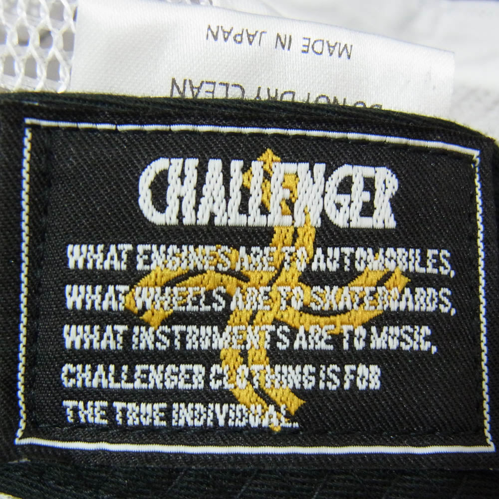 CHALLENGER チャレンジャー 25SS TWO TONE LOGO CAP 2トーン ロゴ キャップ ブラック系【中古】